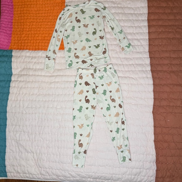 Dino Posh Peanut Jammies - Picture 2 of 8